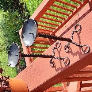 Wrought iron Candle sticks